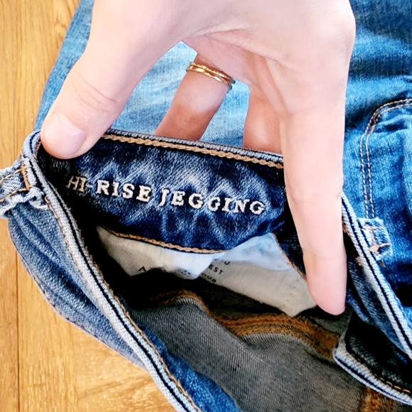 American Eagle Hi Rise Jegging Size 6 - Picture 7 of 8